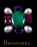 Designer Jewellery | Designer Brooch | Gemstone Brooch