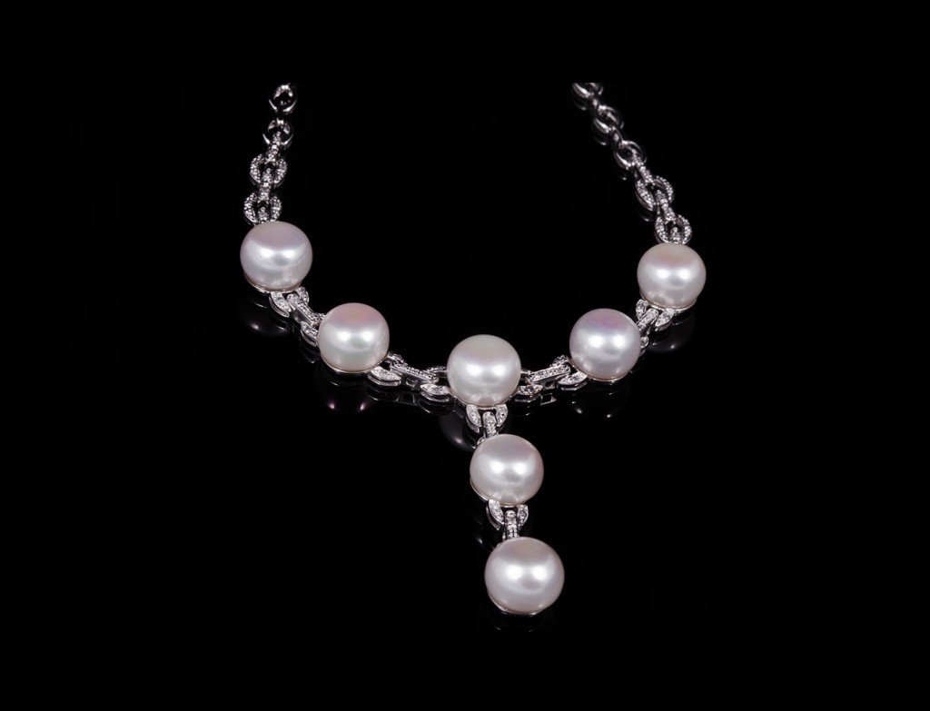 Riviera Luxury Drop Pearl Necklace
