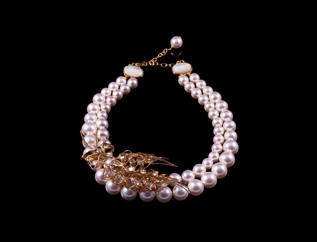 Riviera Marianne Swarovski Pearl Necklace